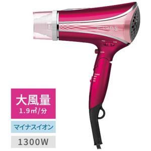 テスコム テスコム トライアングルマイナスイオンヘアードライヤー  スパークルピンク TID1100B