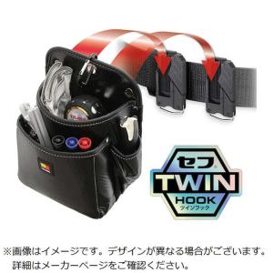 TJMデザイン 着脱式腰袋 K 釘袋 3段大 ...の詳細画像5