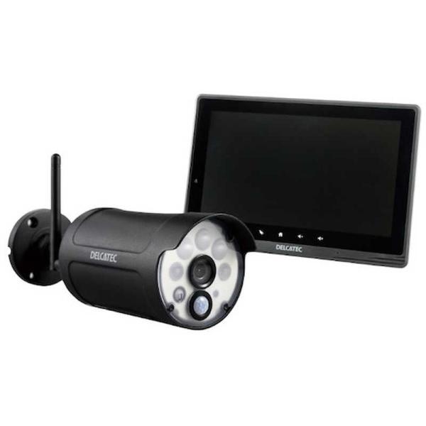 DXアンテナ　センサーライト付ワイヤレスフルHDカメラ＆10inchモニターセット　WSS10M1C...