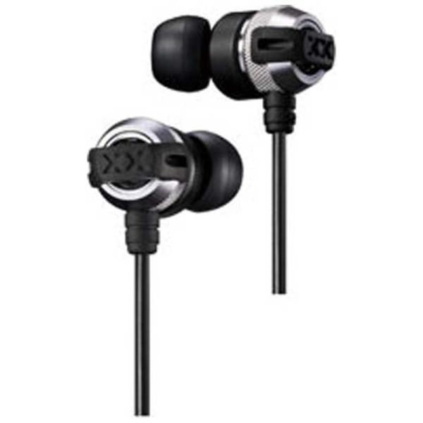 JVC　イヤホン カナル型 シルバー [φ3.5mm ミニプラグ]　HA-FX33X-S