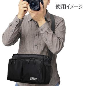 エツミ Coleman ショルダーバッグL ブ...の詳細画像4