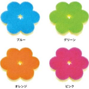 マーナ おはなスポンジ (オレンジ) K364Oの詳細画像4