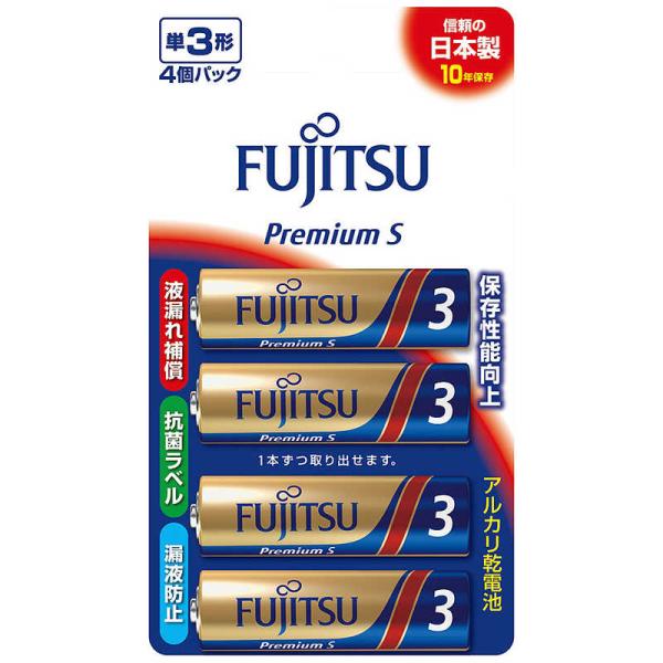 FDK　アルカリ単3(4個ブリスターパック) PremiumS　LR6FP(4B)