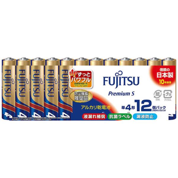 FDK　アルカリ単４（１２個パック）　ＰｒｅｍｉｕｍＳ　LR03FP(12S)