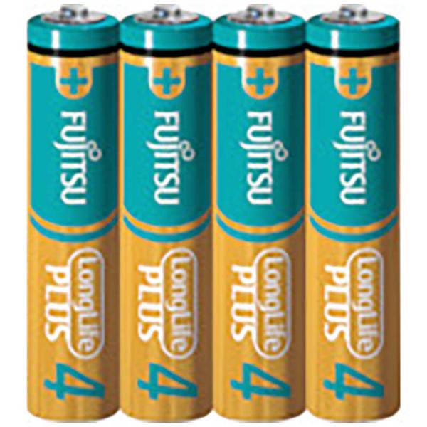 富士通　FUJITSU　富士通アルカリ乾電池単4LongLifePlus4個パック 　LR03LP4...