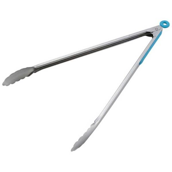 キャプテンスタッグ　アウトドア用品 BBキュートマルチバーベキュートング 40cm ライトブルー　M...