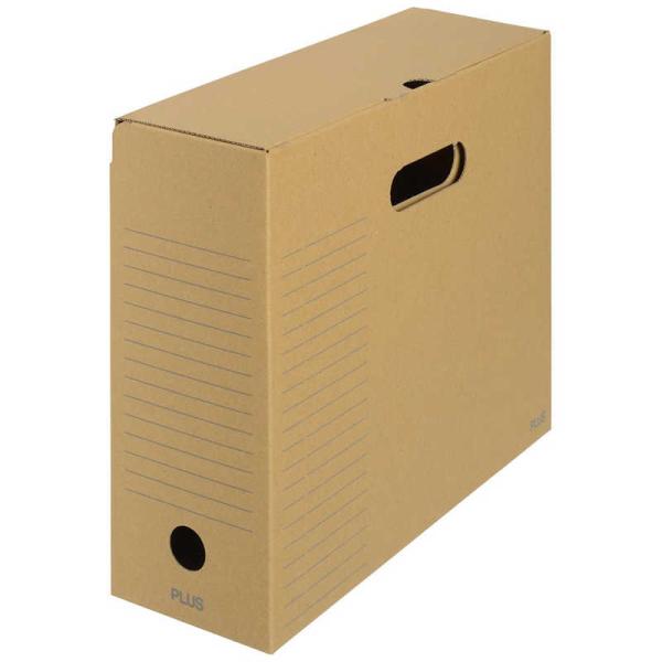 プラス　ボックスファイル（紙製） DGY　FL-081BF