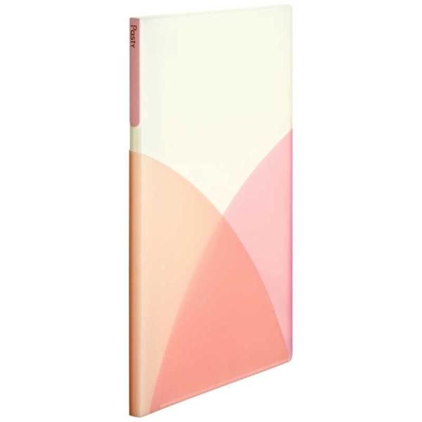 プラス　Pasty クリアーファイル（溶着式）B5 20P ピーチピンク　FC-420P