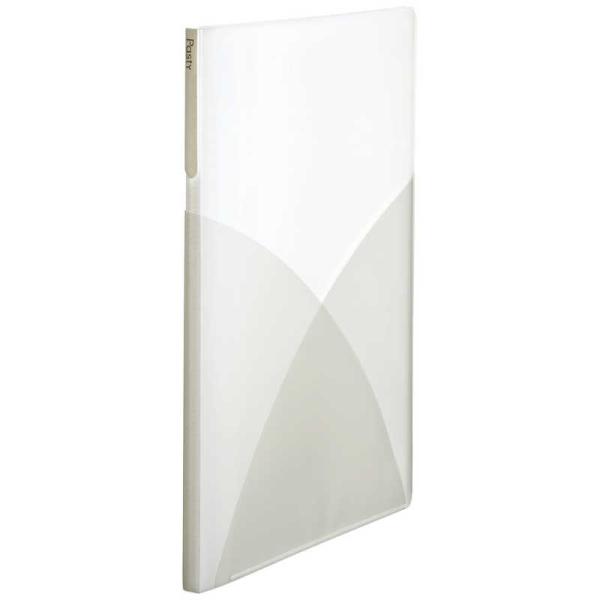 プラス　Pasty クリアーファイル（溶着式）B5 20P バニラホワイト　FC-420P