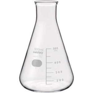 ハリオサイエンス HARIO 三角フラスコ 目安目盛付 500ml SF500SCI_