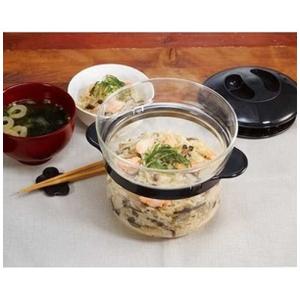 ハリオ ガラスのレンジご飯釜1〜2合 XRCN...の詳細画像5