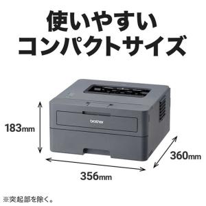ブラザー brother ブラザー A4モノク...の詳細画像2