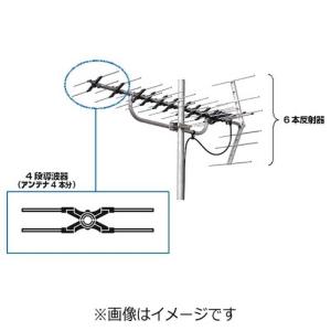 マスプロアンテナ 地上デジタル放送対応20素子...の詳細画像2