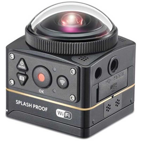 コダック　マイクロSD対応・4K対応 360°アクションカメラ　SP3604K