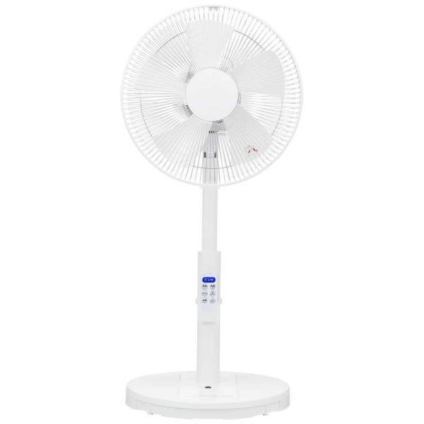 ユアサ　扇風機 DCモーター搭載 (省エネタイプ) 自動首振り機能あり 30cm タッチセンサー・リ...