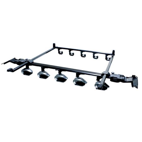 ヤック　80系ノア・ヴォクシー・エスクァイア専用 スマートロッドホルダー 5本用　UNV1F