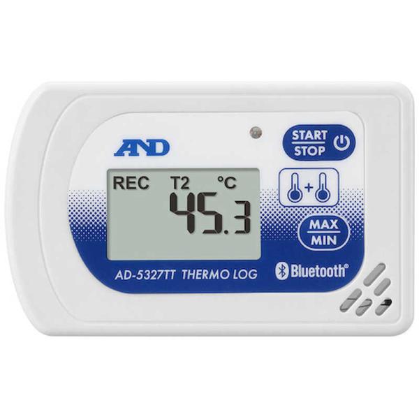 A＆D　A&amp;DBLE温度2chデータロガーさもろぐAD5327TT 　AD-5327TT