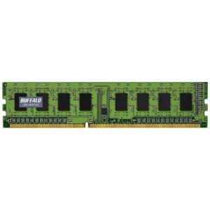 BUFFALO　増設用メモリ PC3-12800（DDR3-1600）対応デスクトップPC用メモリ SDRAM（4GB）　D3U1600-S4G