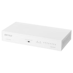 BUFFALO（バッファロー） LSW4-TX-8NS/WH 10/100Mbps対応スイッチング