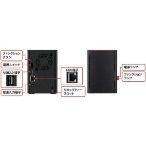 BUFFALO NAS[12TB搭載/2ベイ]...の詳細画像5