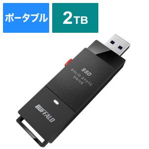 BUFFALO コジマ 外付けSSD USB-C＋USB-A接続  SSDSCT2.0U3BA