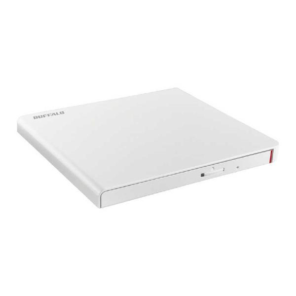 BUFFALO　DVDドライブ 外付け 光学式 DVD CD ポータブル Mac/Win 再生ソフト...