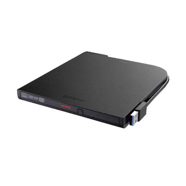 BUFFALO　USB3.2(Gen1)ポータブルDVD TypeC 再生書込ソフト ブラック[US...