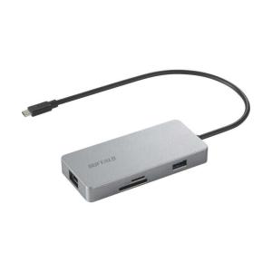 BUFFALO Type-C接続ドッキングステーション PD対応カードリーダー付  LUD-U3-CGCSV