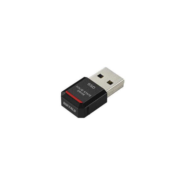 BUFFALO　外付けSSD USB-A接続 ［1TB /ポータブル型］ ブラック　SSD-PST1...