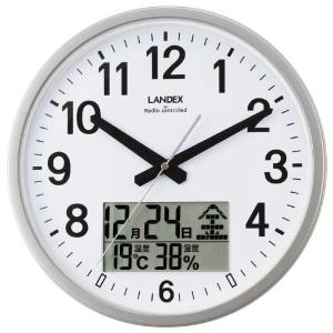 CASIO（カシオ） 掛け時計 アナログ 電波 掛け時計 電波 アナログ 温度