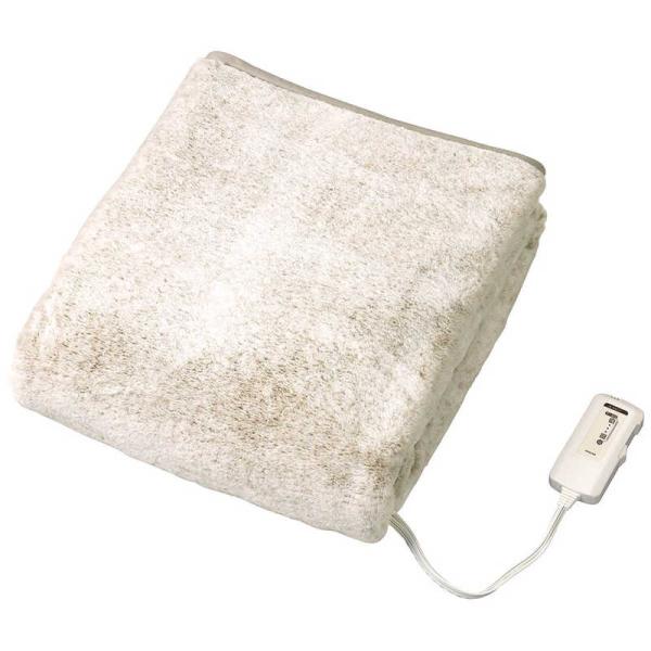 コイズミ　KOIZUMI　電気掛敷毛布 ラビットファー調 [ 188×120cm /  掛・敷毛布 ...