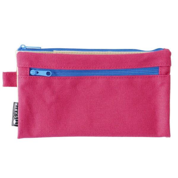エムプラン　[ペンケース]ペンケース ハンプ2つ折り チェリーピンク　106179-41