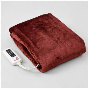 ヤマゼン 寝るホカロン 電気敷き毛布 吸湿発熱生地使用 YMSHR30FK