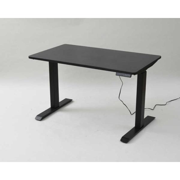 ヤマゼン　電動昇降デスク W1200xD700xH710〜1170mm　ELD-FS-MBK/T12...