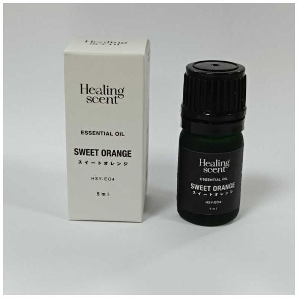 ヤマゼン　アロマオイル 精油 5ml スイートオレンジ Healing scent　HSYEO4