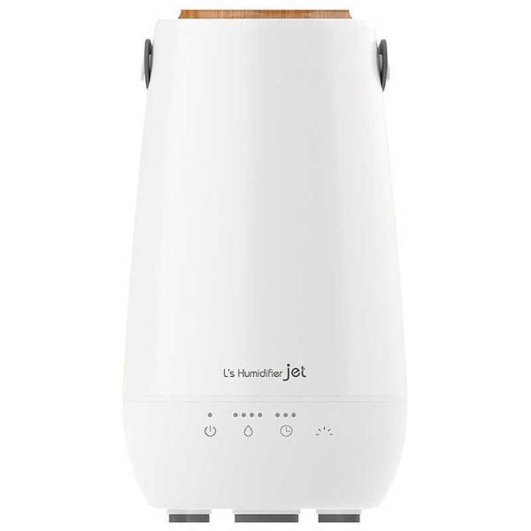 エレス　加湿器 エルズヒュミディファイアジェット 超音波式 木造5畳 鉄筋8畳 ホワイト　LSHFJ...