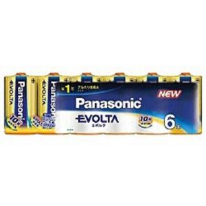 パナソニック　Panasonic　「単1形乾電池」アルカリ乾電池「EVOLTA」6本パック　LR20EJ/6SW