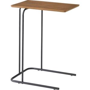 東谷　サイドテーブル アーロン END-222BR（W35×D47×H60cm）　