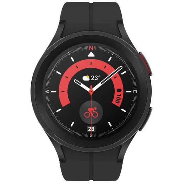 GALAXY　スマートウォッチ Galaxy Watch5 Pro 45mm(Titanium) ブ...