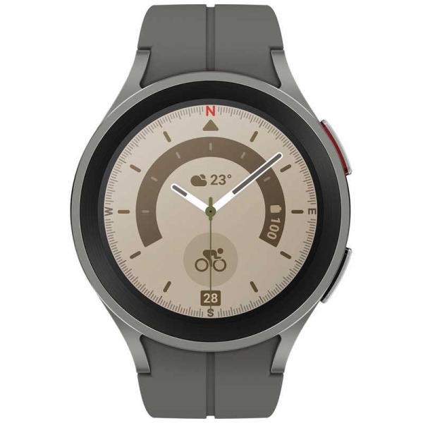 GALAXY　スマートウォッチ Galaxy Watch5 Pro 45mm(Titanium) グ...