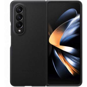 GALAXY Galaxy Z Fold4 Leather Cover ブラック EF-VF936LBEGJP