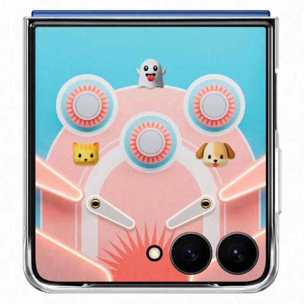SAMSUNG　Galaxy Z Flip7 Flipsuit Case/Clear　EFZF766...