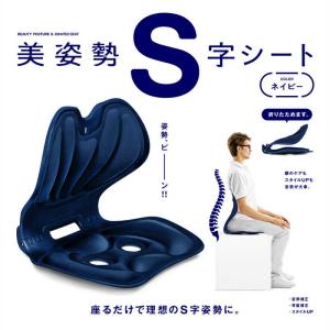 LAVIE 美姿勢S字シートネイビー 3B-4831の詳細画像5
