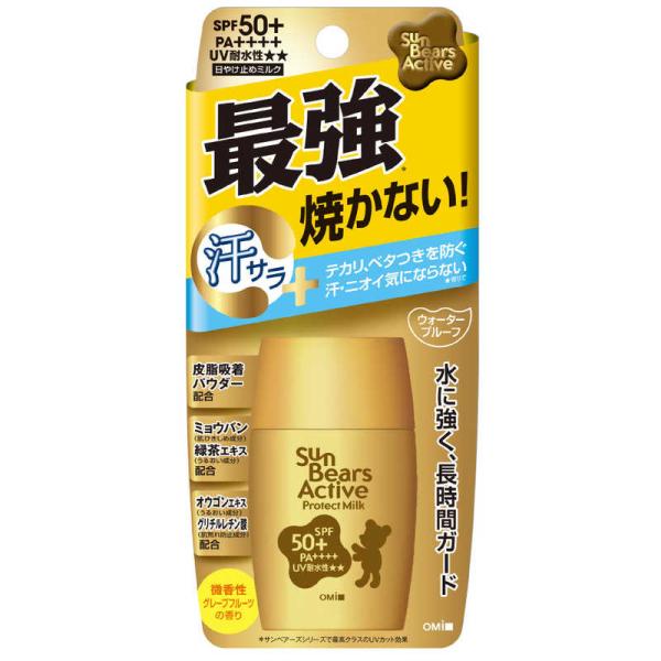 近江兄弟社　Menterm(メンターム）サンベアーズアクティブプロテクトミルク 30g　