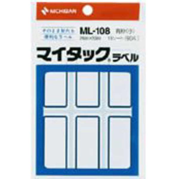 ニチバン　マイタックラベル 枠付 　ML-108