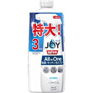 P＆G　JOY(ジョイ)W除菌 ミラクル泡スプレー 微香 つめかえ3回分 630ml　 台所用洗剤の商品画像