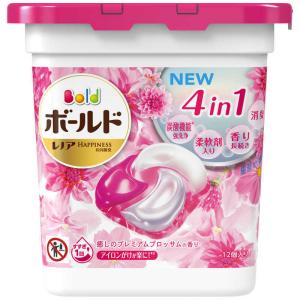 P&G ボールドジェルボール4D癒しのプレミアムブロッサムの香り 本体 12個 BD4Dブロッサムホンタイ