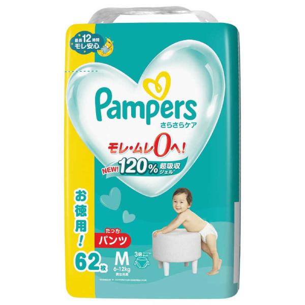 P＆G　Pampers(パンパース)さらさらケア パンツ ウルトラジャンボ Mたっち(6-12kg)...