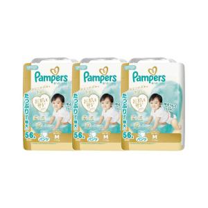 P＆G　(ケース販売) パンパース 肌へのいちばんパンツ ウルトラジャンボMはいはい(5-10kg) 56枚×3個　PMハダパンUJMHCS