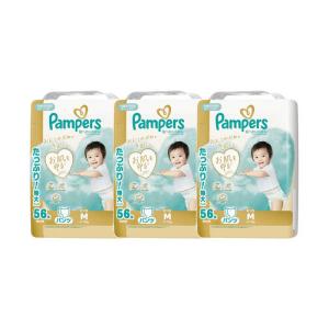 P＆G　(ケース販売) パンパース 肌へのいちばんパンツ ウルトラジャンボMたっち(6-12kg) 56枚×3個　PMハダパンUJMTCS